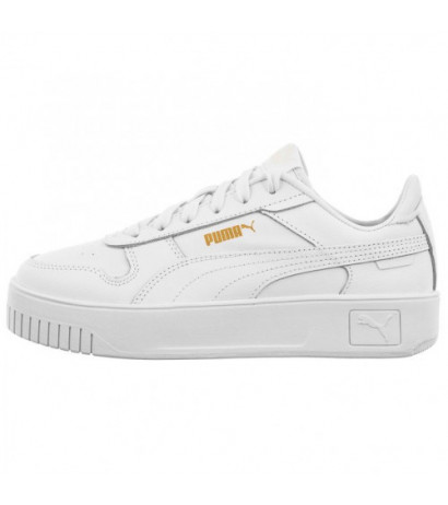 Puma Carina Street Puma White-Puma-White-Gold 389390-01 (PU584-a) bateliai