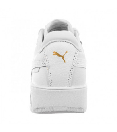 Puma Carina Street Puma White-Puma-White-Gold 389390-01 (PU584-a) bateliai