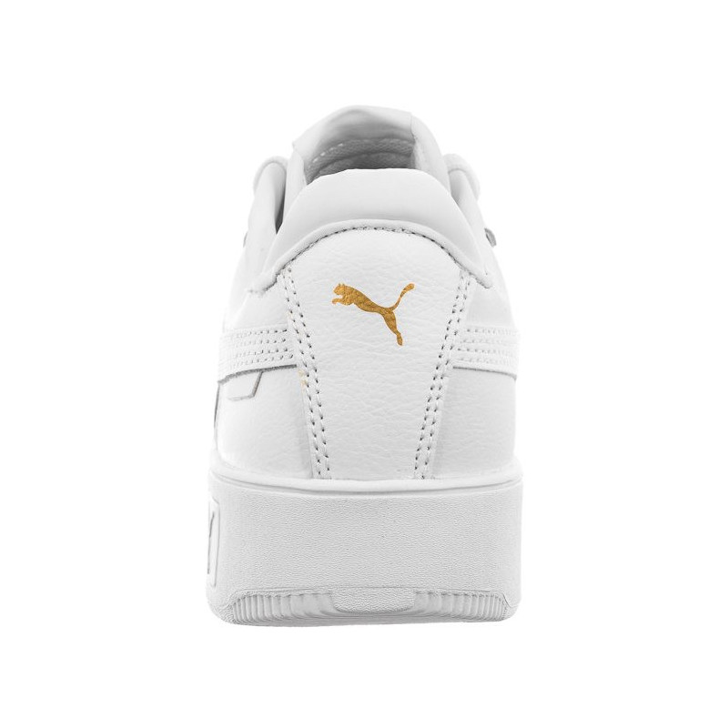 Puma Carina Street Puma White-Puma-White-Gold 389390-01 (PU584-a) bateliai