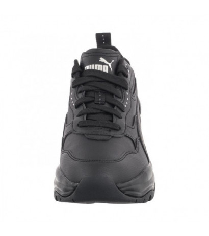 Puma Cilia Wedge Black-Black-Puma Silver 393915-03 (PU585-a) bateliai