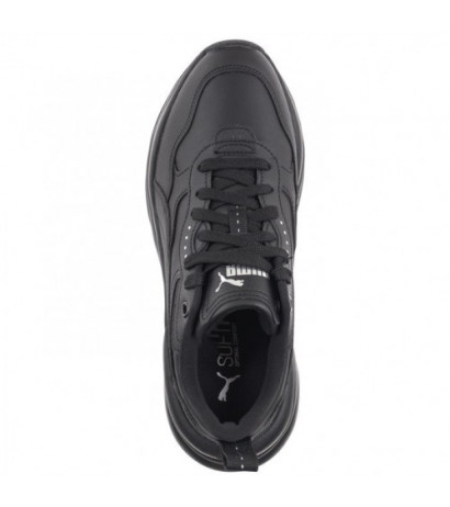 Puma Cilia Wedge Black-Black-Puma Silver 393915-03 (PU585-a) bateliai