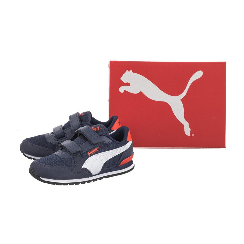 Puma ST Runner v3 Mesh V Inf Peacoat-White-Puma Red 385512-09 (PU561-c) spordijalatsid