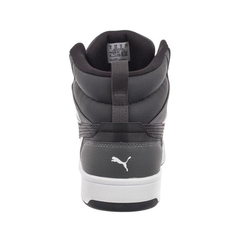 Puma Rebound v6 Puma White-Puma Black-Grey 392326-03 (PU587-a) spordijalatsid