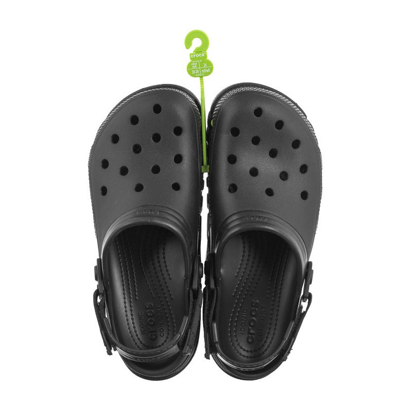 Crocs Duet Max II Clog Black 208776-001 (CR331-a) Sieviešu apavi/Flip Flops