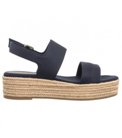 Tommy Hilfiger Mid Wedge Sandal Space Blue FW0FW07885 DW6 (TH1099-a) batai