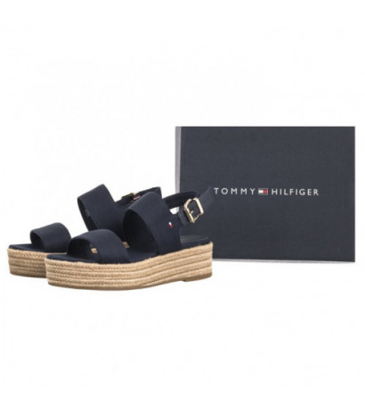 Tommy Hilfiger Mid Wedge Sandal Space Blue FW0FW07885 DW6 (TH1099-a) batai