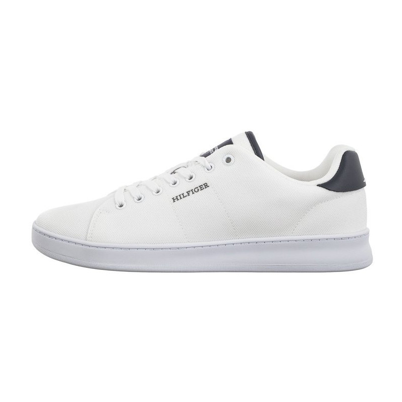 Tommy Hilfiger Court Cupsole Pique Textile White FM0FM04967 YBS (TH1096-a) spordijalatsid