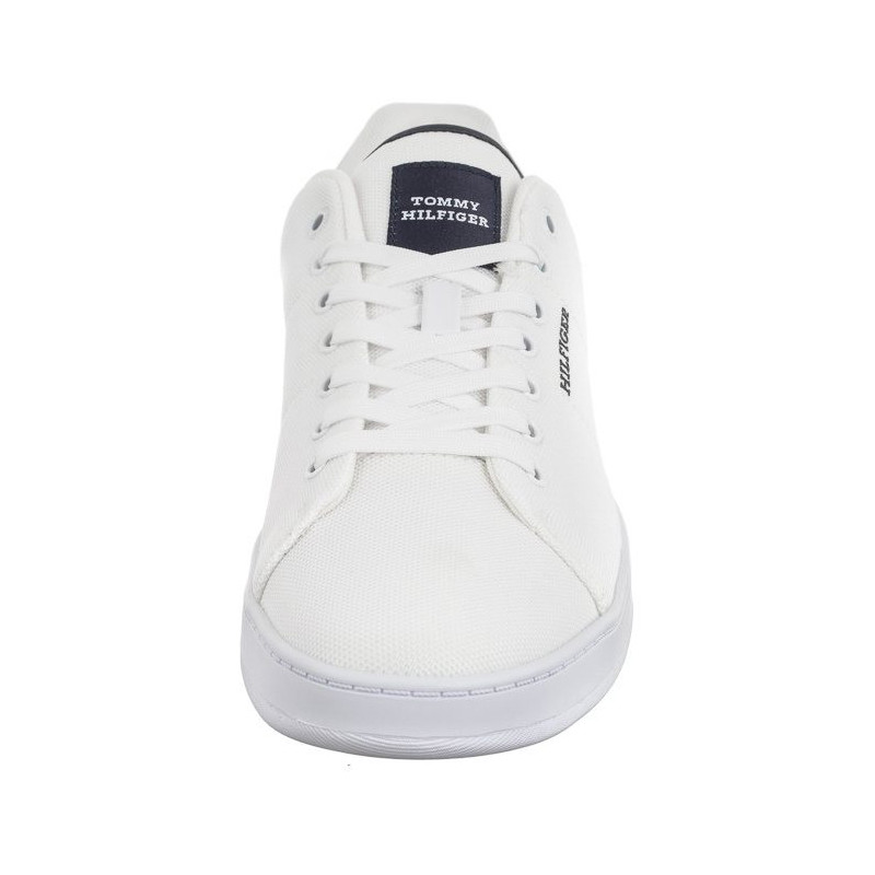 Tommy Hilfiger Court Cupsole Pique Textile White FM0FM04967 YBS (TH1096-a) spordijalatsid