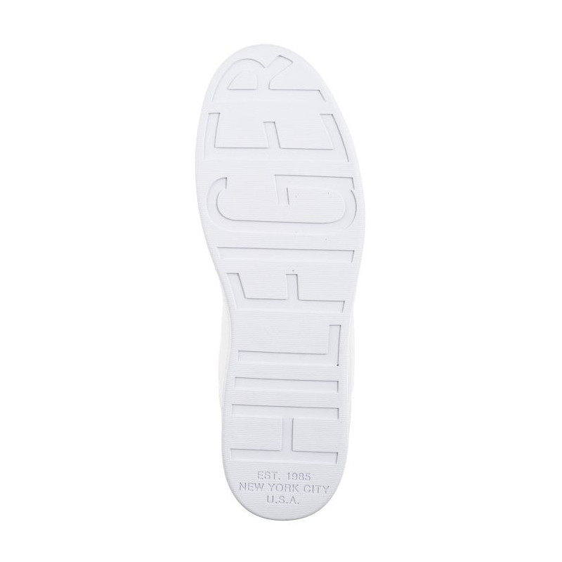 Tommy Hilfiger Court Cupsole Pique Textile White FM0FM04967 YBS (TH1096-a) sporta apavi