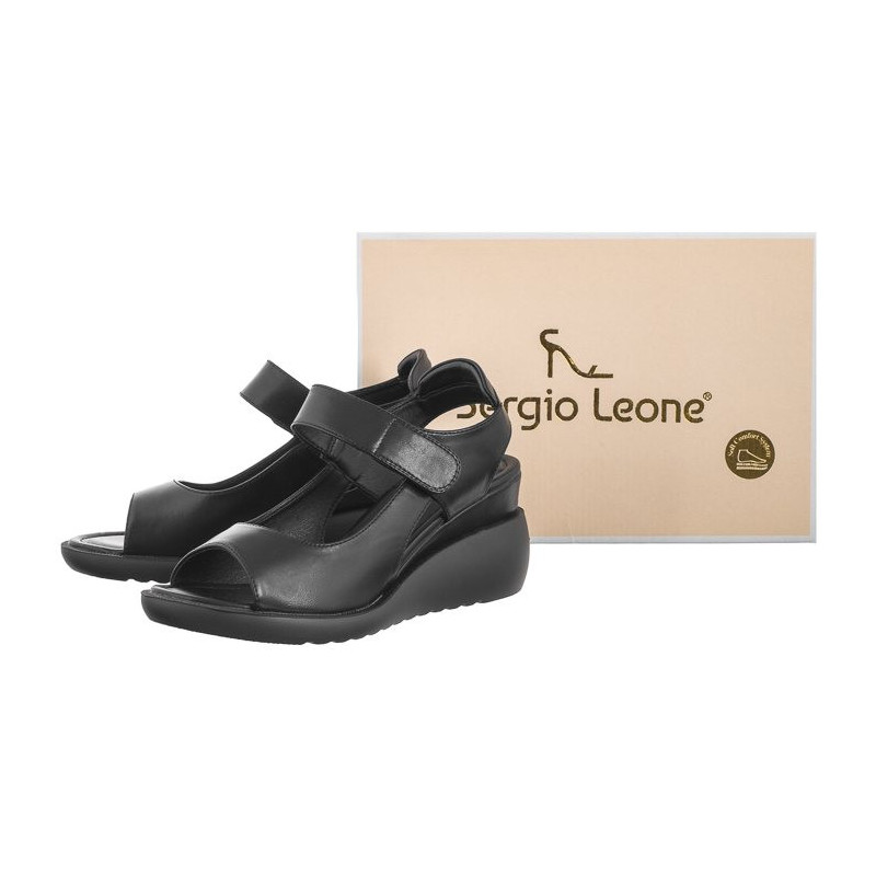 Sergio Leone Czarne SK 843 (SL525-a) batai