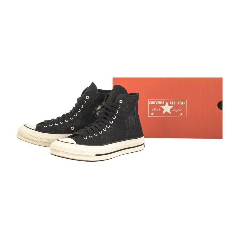 Converse Chuck 70 Hi Black/Egret/Black A07998C (CO681-a) apavi