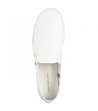 Tommy Hilfiger Canvas Slip-On Sneaker White FW0FW07806 YBS (TH1098-a) kingad