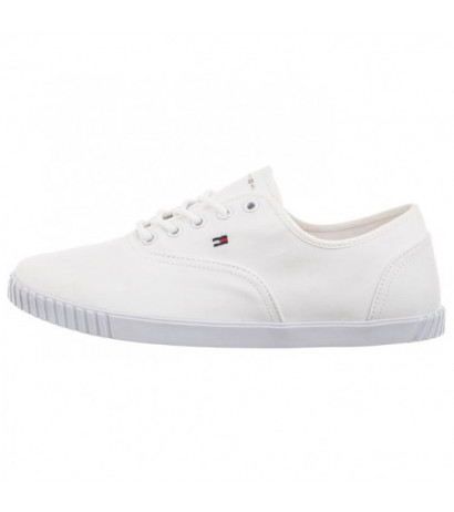 Tommy Hilfiger Canvas Lace-Up Sneaker White FW0FW07805 YBS (TH1100-a) kurpes