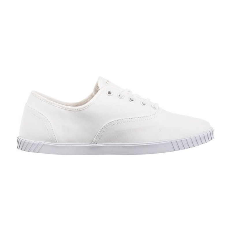 Tommy Hilfiger Canvas Lace-Up Sneaker White FW0FW07805 YBS (TH1100-a) kingad