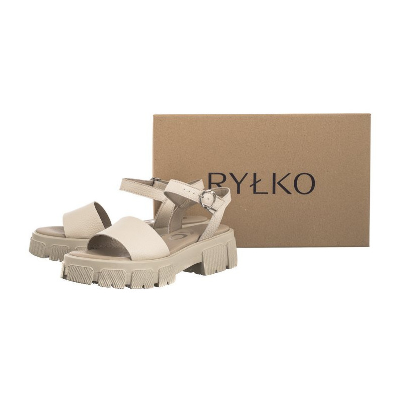 Ryłko Kremowe 1IF60_W1 _6NJ (RY863-a) sandals