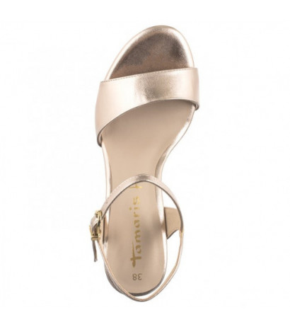 Tamaris Złote 1-28008-42 933 Light Gold (TM495-a) high heels