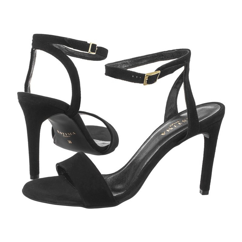 Ryłko Czarne 9DF98_R6 __14 (RY847-b) high heels