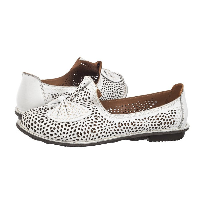 Venezia Białe 301 148-1 White (VE716-b) shoes