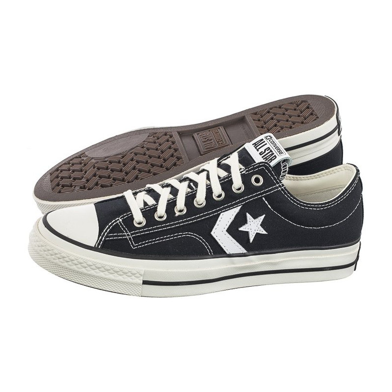 Converse Star Player 76 OX Black/Vintage White/Black A01607C (CO684-b) batai