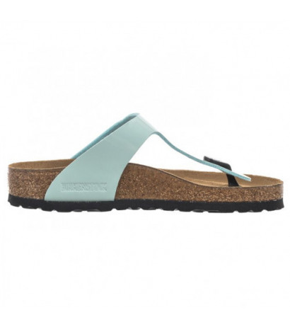 Birkenstock Gizeh BS Patent Surf Green 1026956 (BK51-e) apavi