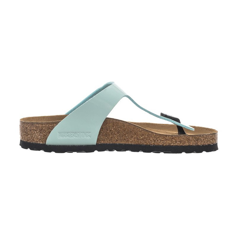 Birkenstock Gizeh BS Patent Surf Green 1026956 (BK51-e) apavi