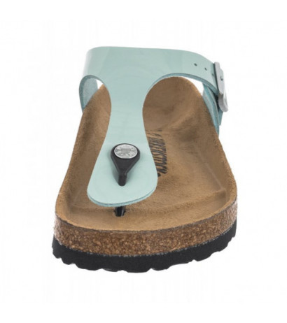 Birkenstock Gizeh BS Patent Surf Green 1026956 (BK51-e) apavi