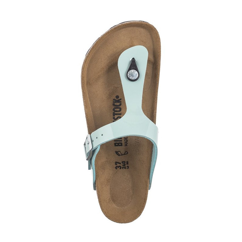 Birkenstock Gizeh BS Patent Surf Green 1026956 (BK51-e) apavi