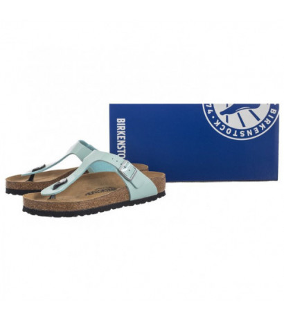 Birkenstock Gizeh BS Patent Surf Green 1026956 (BK51-e) apavi