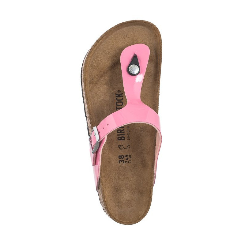 Birkenstock Gizeh BS Patent Candy Pink/Black 1026937 (BK51-d) šlepetės