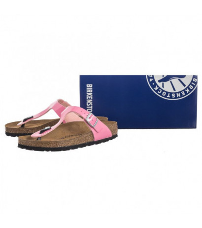 Birkenstock Gizeh BS Patent Candy Pink/Black 1026937 (BK51-d) šlepetės