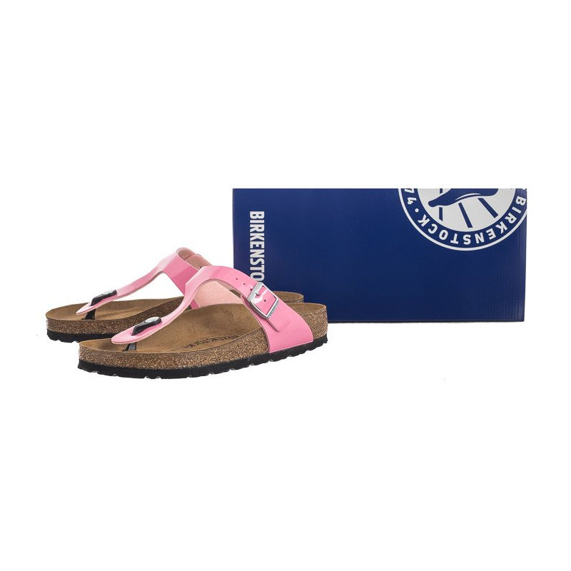 Birkenstock Gizeh BS Patent Candy Pink/Black 1026937 (BK51-d) šlepetės