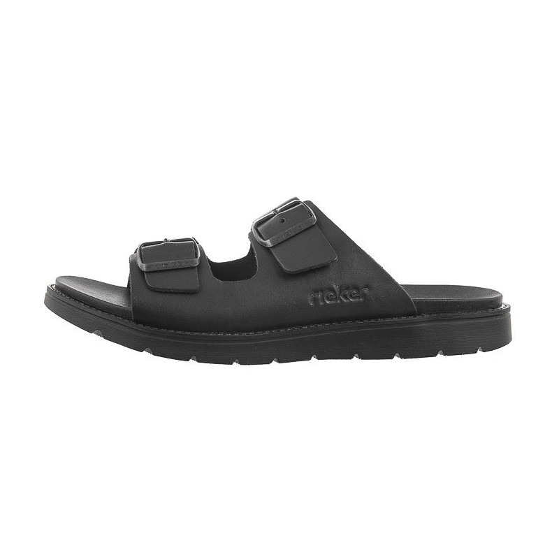 Rieker Czarne 24290-00 Black (RI181-a) čības