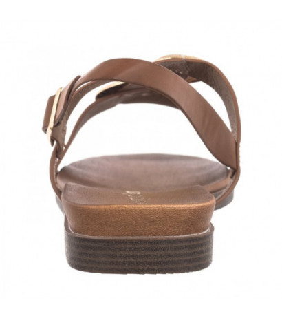 Sergio Leone Brązowe SK 072 H  (SL534-a) sandals