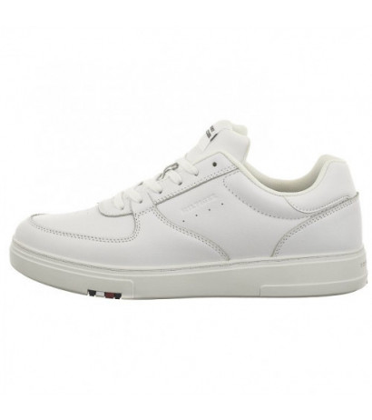 Tommy Hilfiger Modern Cup Corporate Lth White FM0FM04941 YBS (TH1105-a) sporta apavi