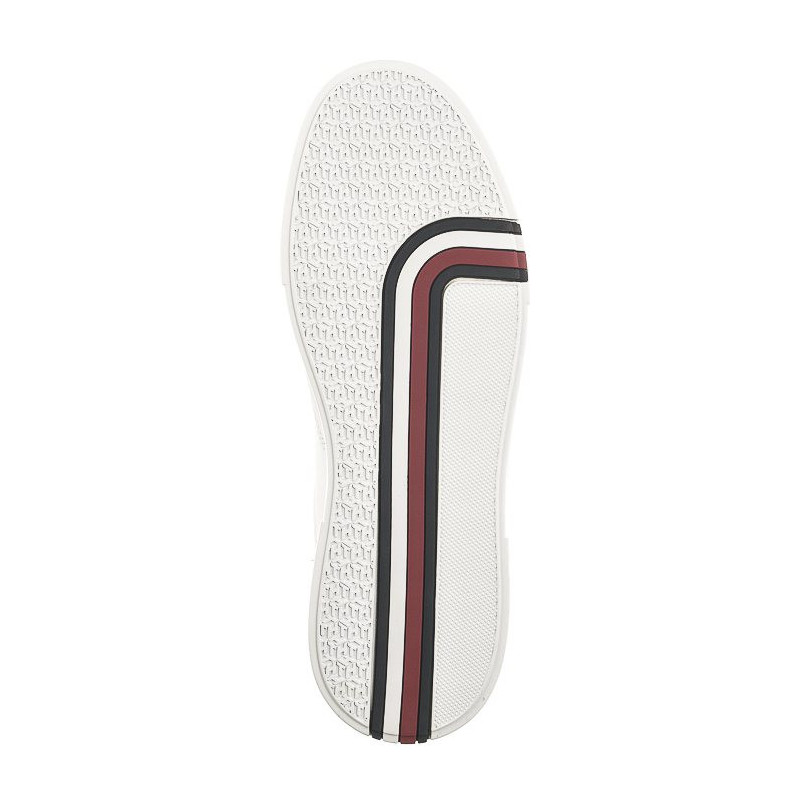 Tommy Hilfiger Modern Cup Corporate Lth White FM0FM04941 YBS (TH1105-a) sporta apavi