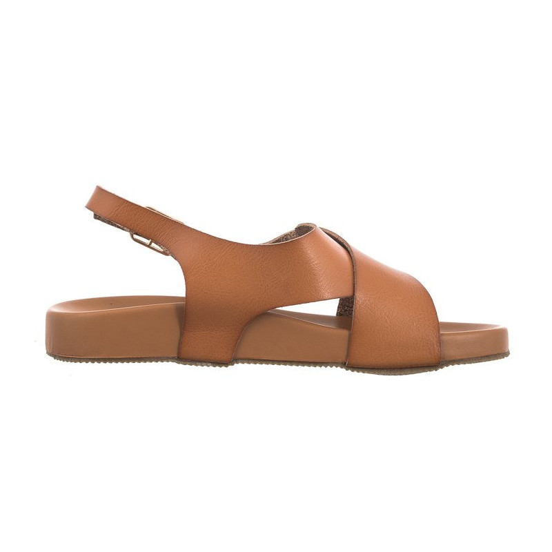 Sergio Leone Brązowe SK 081 H (SL533-a) sandals