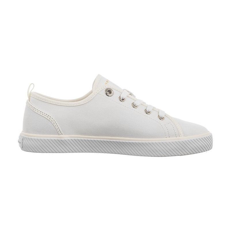 Tommy Hilfiger Vulc Canvas Sneaker White FW0FW08063 YBS (TH1102-a) kingad