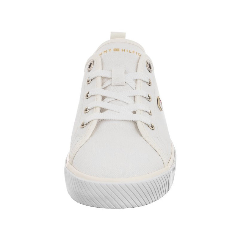 Tommy Hilfiger Vulc Canvas Sneaker White FW0FW08063 YBS (TH1102-a) kurpes