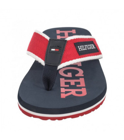 Tommy Hilfiger Patch Hilfiger Beach Sandal Primary Red FM0FM05024 XLG (TH1106-a) apavi