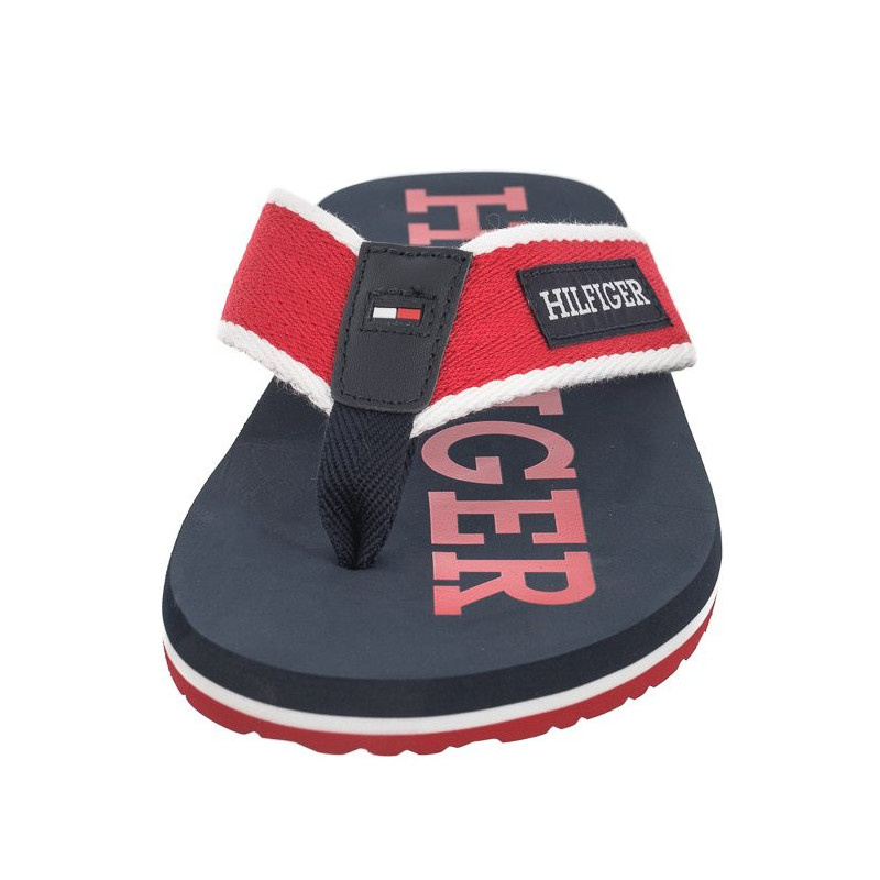 Tommy Hilfiger Patch Hilfiger Beach Sandal Primary Red FM0FM05024 XLG (TH1106-a) apavi