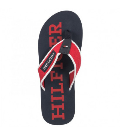 Tommy Hilfiger Patch Hilfiger Beach Sandal Primary Red FM0FM05024 XLG (TH1106-a) apavi