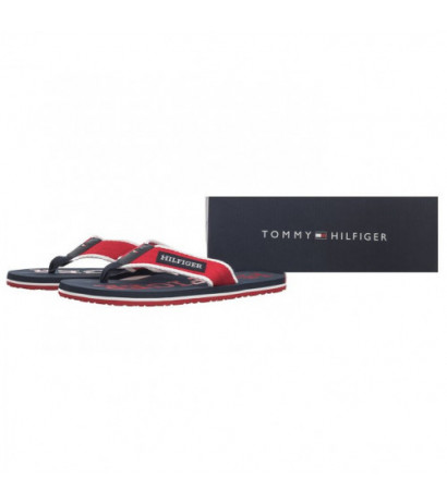 Tommy Hilfiger Patch Hilfiger Beach Sandal Primary Red FM0FM05024 XLG (TH1106-a) apavi