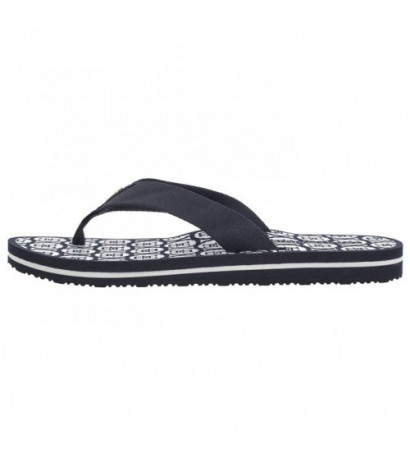 Tommy Hilfiger TH Emblem Beach Sandal Space Blue FW0FW07900 DW6 (TH1107-a) šlepetės