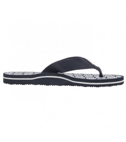 Tommy Hilfiger TH Emblem Beach Sandal Space Blue FW0FW07900 DW6 (TH1107-a) šlepetės