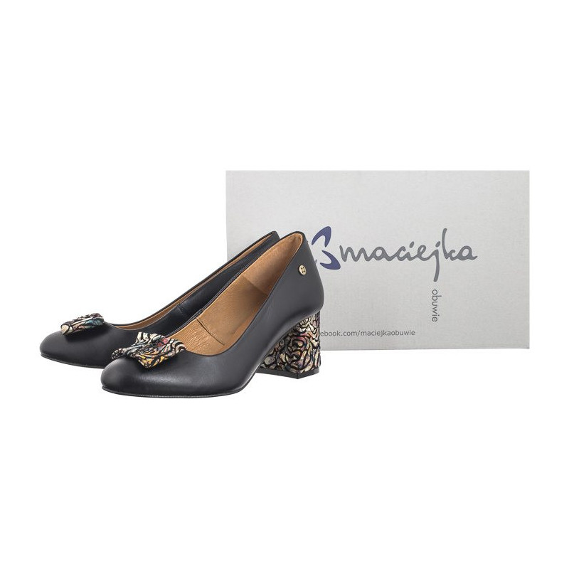 Maciejka Czarne 3356A-44/00-1 (MA501-e) shoes