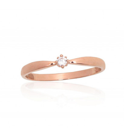 Gold ring 1101179(Au-R)_CZ,...