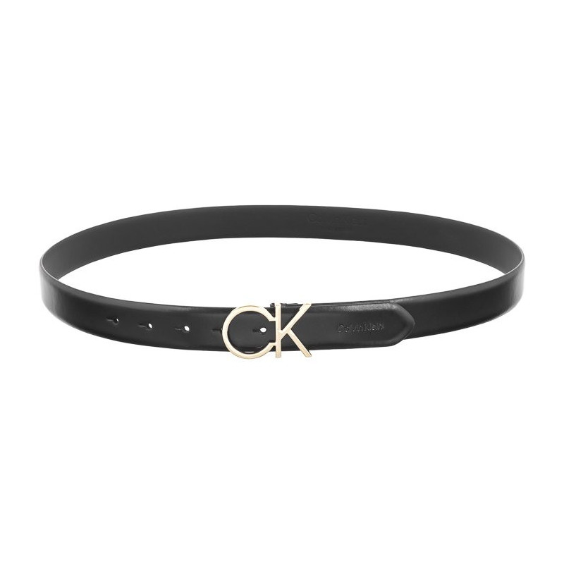 Calvin Klein Re-Lock CK Logo Belt 30mm K60K610157 BEH Black (CK505-a) diržas