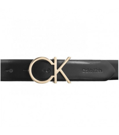 Calvin Klein Re-Lock CK Logo Belt 30mm K60K610157 BEH Black (CK505-a) diržas