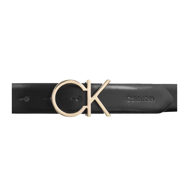 Calvin Klein Re-Lock CK Logo Belt 30mm K60K610157 BEH Black (CK505-a) diržas