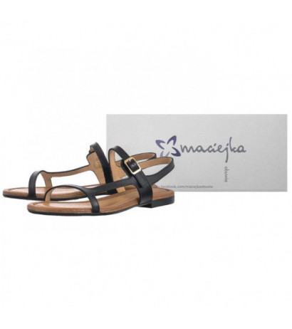 Maciejka Czarne 06648-01/00-5 (MA1238-b) sandals